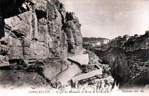 Constantine - Gorges du Rhummel - Route de la Corniche